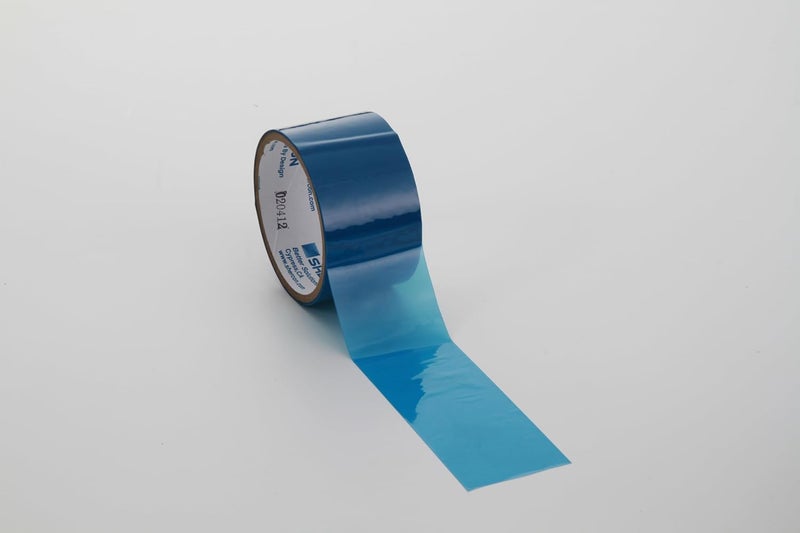 Caplugs PC90-0750 – PC90-SH Series – 1 Mil Thick Blue Polyester Tape, 1 Roll, 3/4" W x 72 Yds L, 2 Mil Silicone Adhesive, High Temperature Masking, Powder Coating, E-Coating, Anodizing (SH-47903) - Image 2
